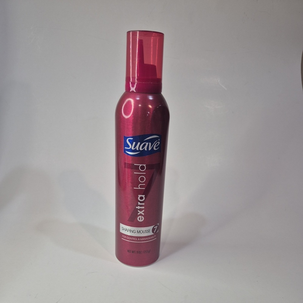 Extra Hold Shaping Mousse # 7 for control & management  9oz  by Suave NEW